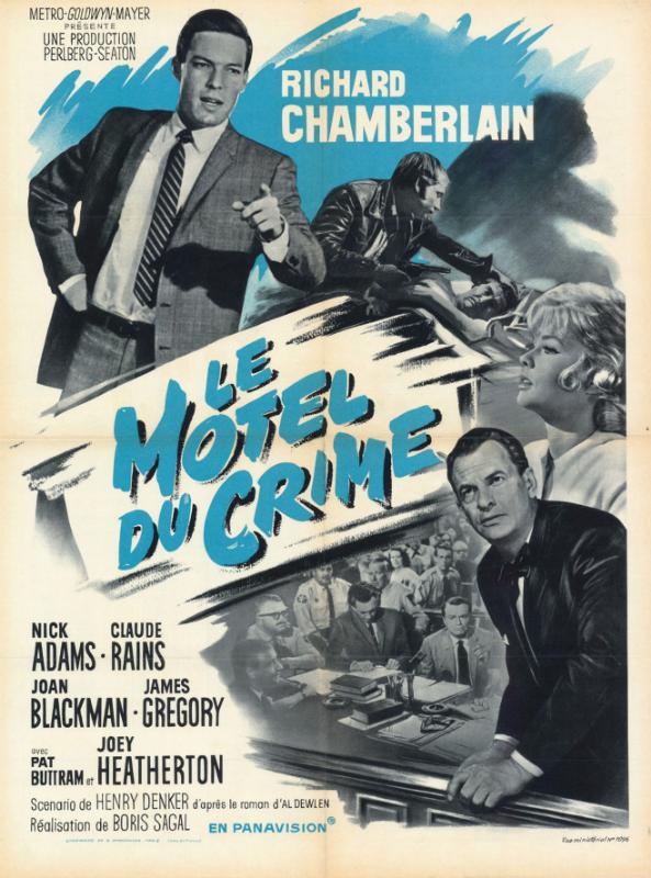 Repro 30x40cm - MOTEL DU CRIME (le) - Française