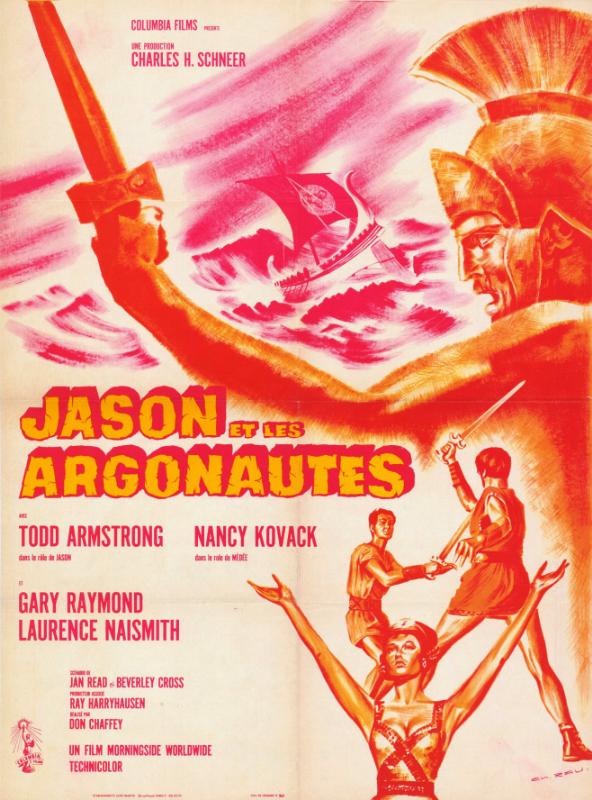 Affiche - JASON ET LES ARGONAUTES - 60x80cm