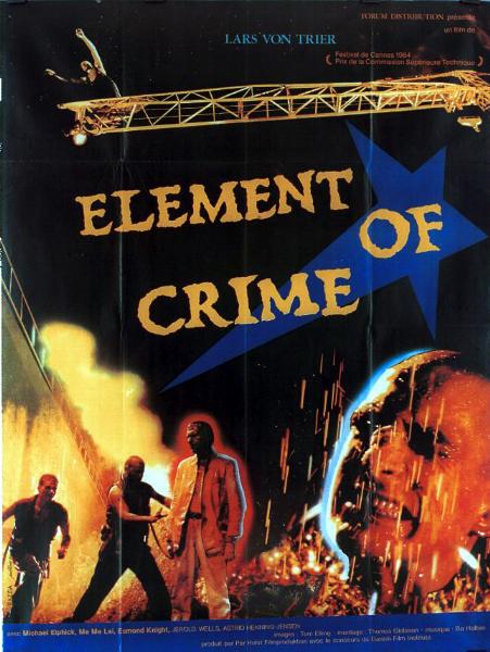 Affiche - ELEMENT OF CRIME - 120x160cm