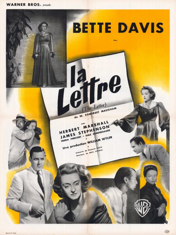 Repro 30x40cm - LETTRE (la) - Française