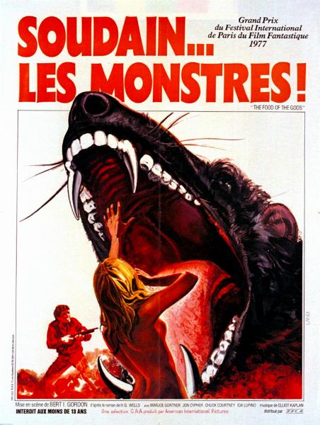 Affiche - SOUDAIN, LES MONSTRES - 120x160cm