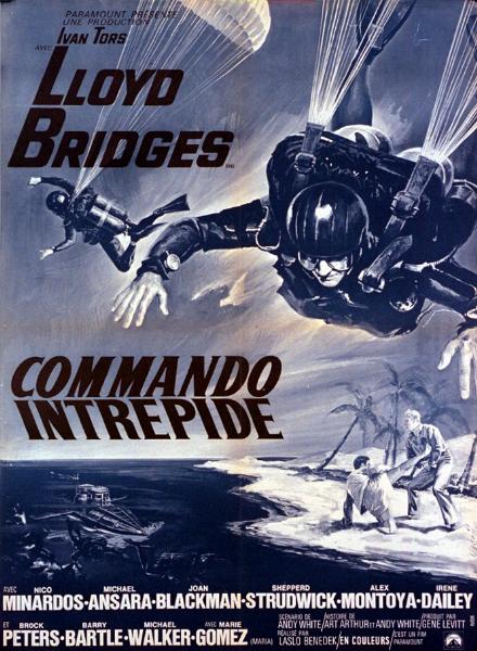 Affiche - COMMANDO INTREPIDE - 60x80cm