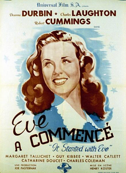 Repro 30x40cm - EVE A COMMENCE - Française