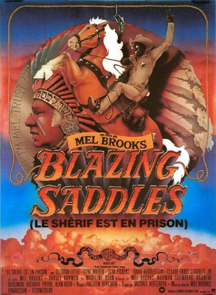 Affiche - BLAZING SADDLES, LE SHERIF EST EN PRISON - 120x160cm