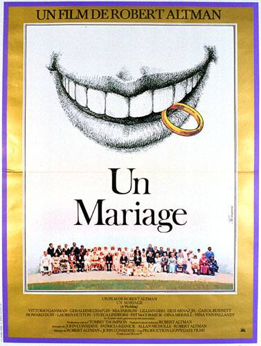 Affiche - UN MARIAGE - 120x160cm