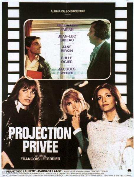 Affiche - PROJECTION PRIVEE - 120x160cm
