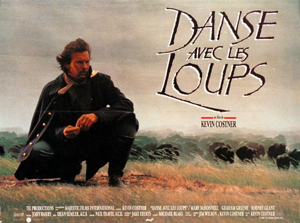 Affiche - DANSE AVEC LES LOUPS - 60x80cm