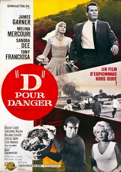Repro 30x40cm - D POUR DANGER - Française