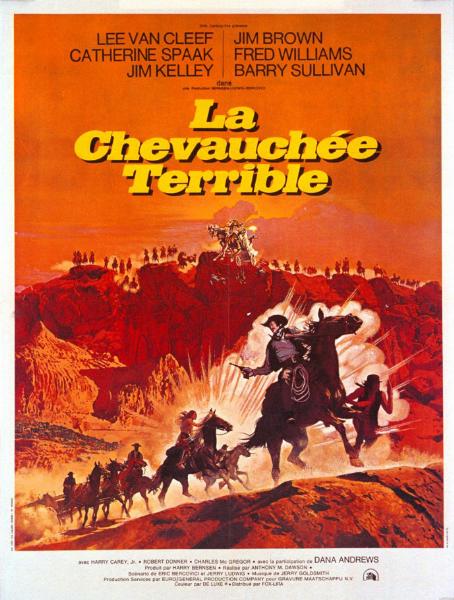 Repro 30x40cm - CHEVAUCHEE TERRIBLE (la) - Française