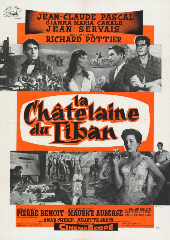 Repro 30x40cm - CHATELAINE DU LIBAN (la) - Française