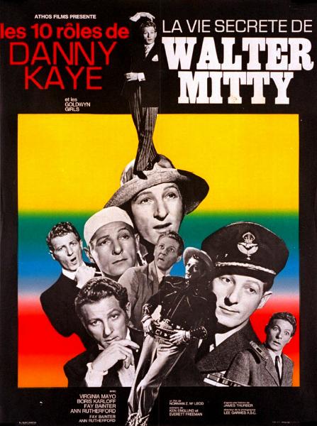 Repro 30x40cm - VIE SECRETE DE WALTER MITTY (la) - Française