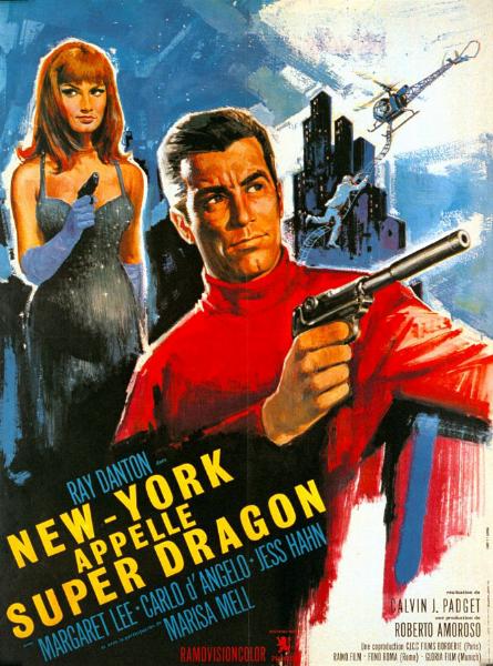 Repro 30x40cm - NEW YORK APPELLE SUPER DRAGON - Française