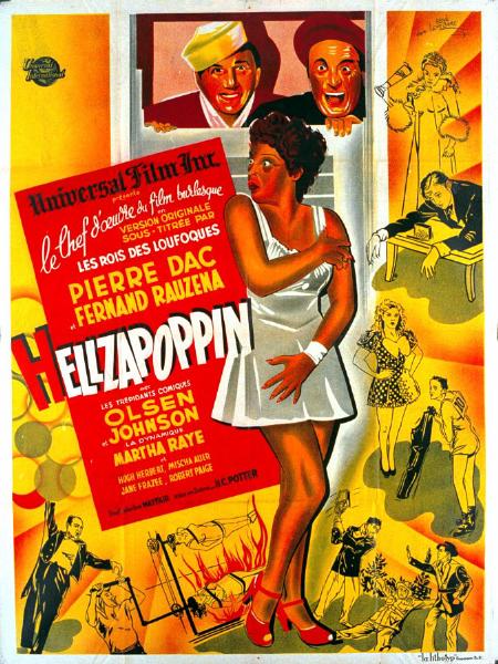 Affiche - HELLZAPOPPIN - Ressortie 120x160cm