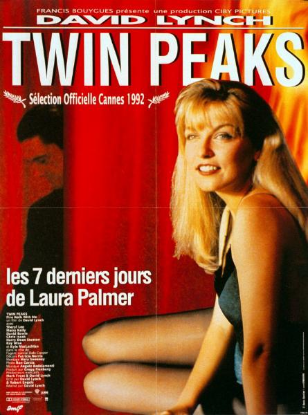 Affiche - TWIN PEAKS (LES DERNIERS JOURS DE LAURA PALMER - 60x80cm