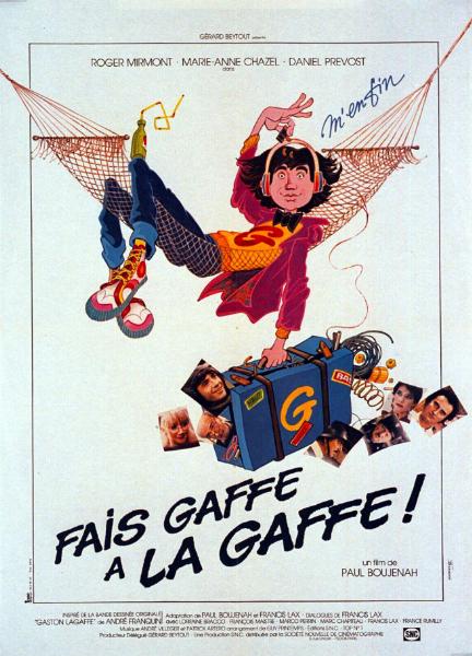 Affiche - FAIS GAFFE A LA GAFFE ! - 60x80cm