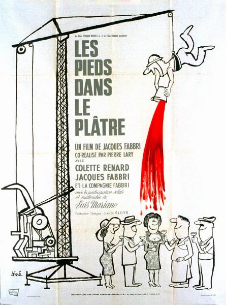 Affiche - PIEDS DANS LE PLATRE (les) - 120x160cm