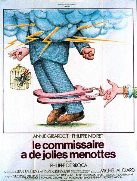 Affiche Cinéma TENDRE POULET 40x60cm Poster / Philippe Noiret