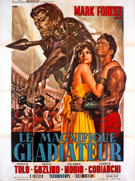 Affiche - MAGNIFIQUE GLADIATEUR (le) - 120x160cm