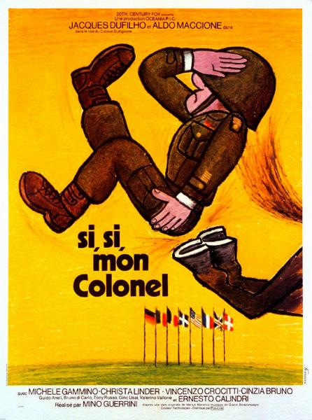 Affiche - SI SI MON COLONEL - 60x80cm