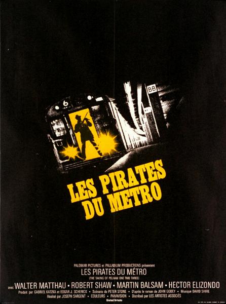 Repro 30x40cm - PIRATES DU METRO (les) - Française