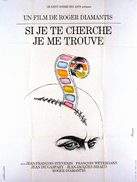 Affiche - SI JE TE CHERCHE, JE ME TROUVE - 120x160cm