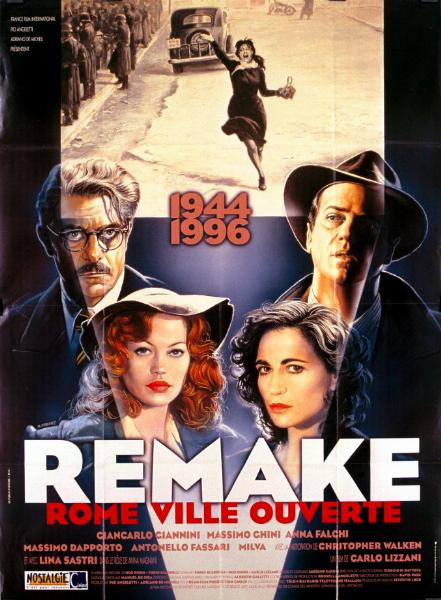Affiche - REMAKE, ROME VILLE OUVERTE - 120x160cm