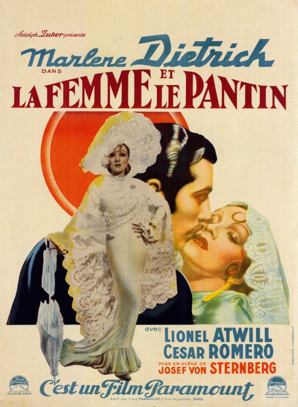 Repro 30x40cm - FEMME ET LE PANTIN (la) - Française