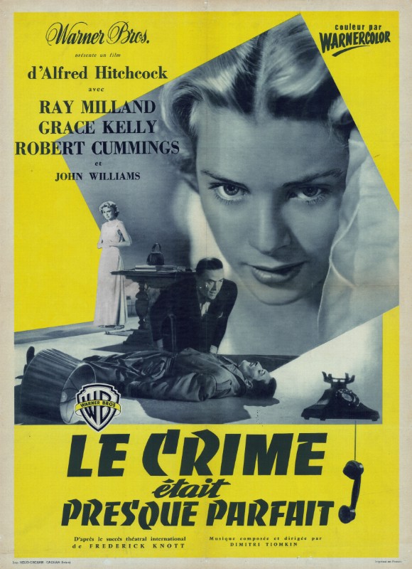 Repro 30x40cm - CRIME ETAIT PRESQUE PARFAIT (le) - Française