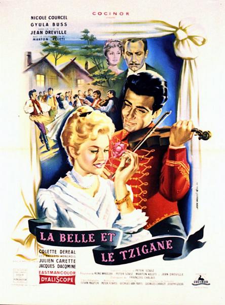 Affiche - BELLE ET LE TZIGANE (la) - 45x55cm