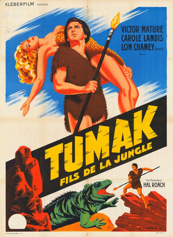 Repro 30x40cm - TUMAK FILS DE LA JUNGLE - Française