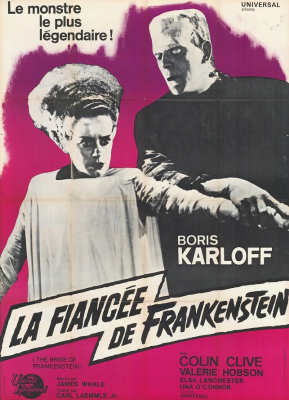 Affiche - FIANCEE DE FRANKENSTEIN (la) - Ressortie 120x160cm