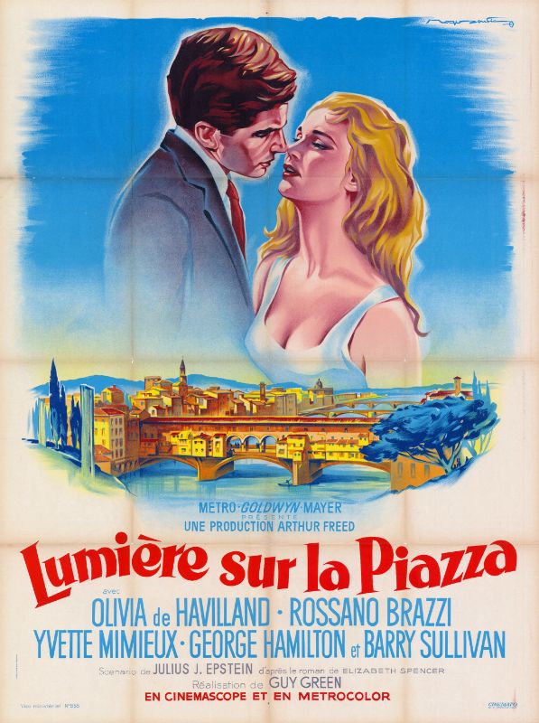 Affiche - LUMIERE SUR LA PIAZZA - 120x160cm