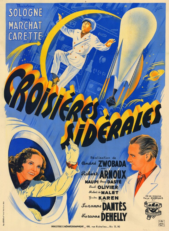Repro 30x40cm - CROISIERES SIDERALES - Française