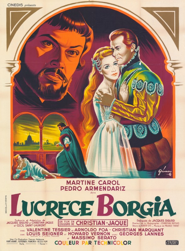 Affiche - LUCRECE BORGIA - 120x160cm