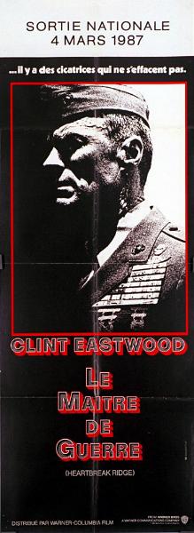 Affiche - MAITRE DE GUERRE (le) - 60x160cm