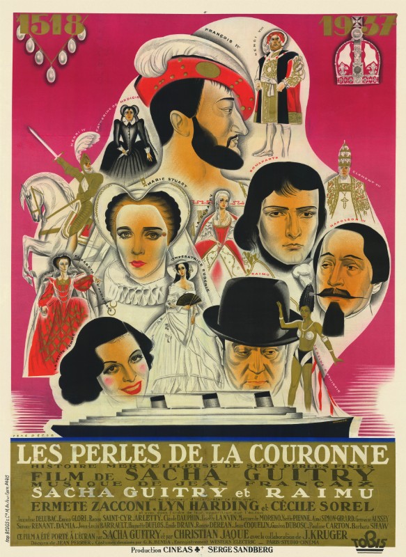 Repro 30x40cm - PERLES DE LA COURONNE (les) - Française