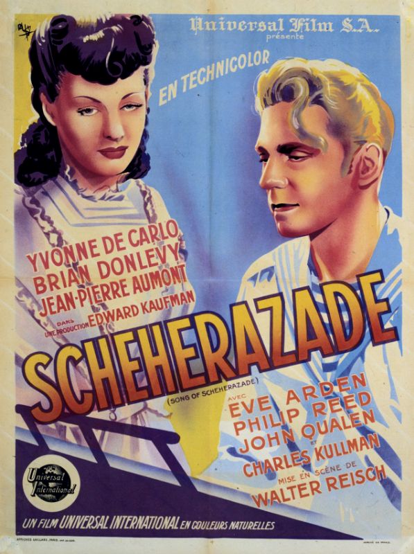 Repro 30x40cm - SCHEHERAZADE - Française