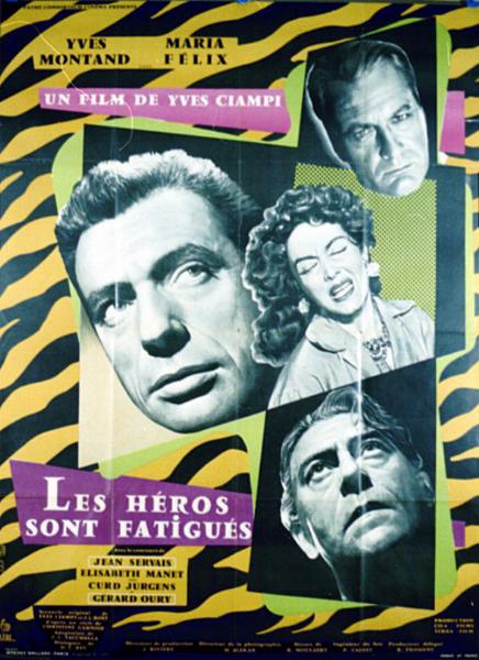 Affiche - HEROS SONT FATIGUES (les) - 120x160cm
