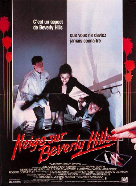 Affiche - NEIGE SUR BEVERLY HILLS - 40x55cm