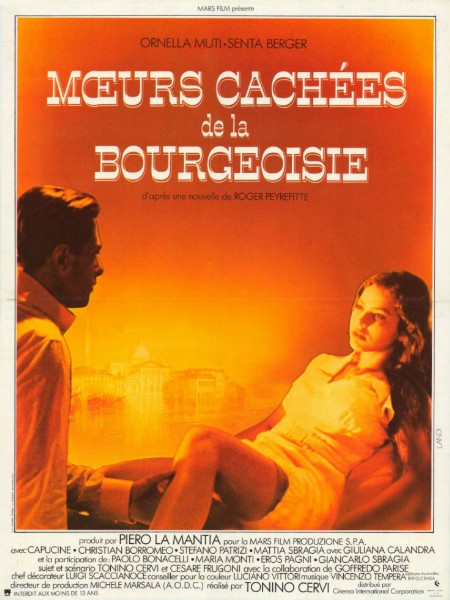Affiche - MOEURS CACHEES DE LA BOURGEOISIE - 40x55cm