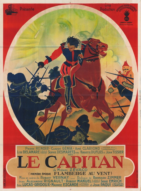 Repro 30x40cm - CAPITAN (le) - Française