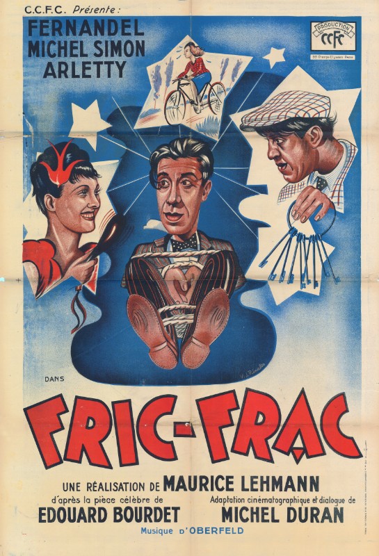 Repro 30x40cm - FRIC-FRAC - Française