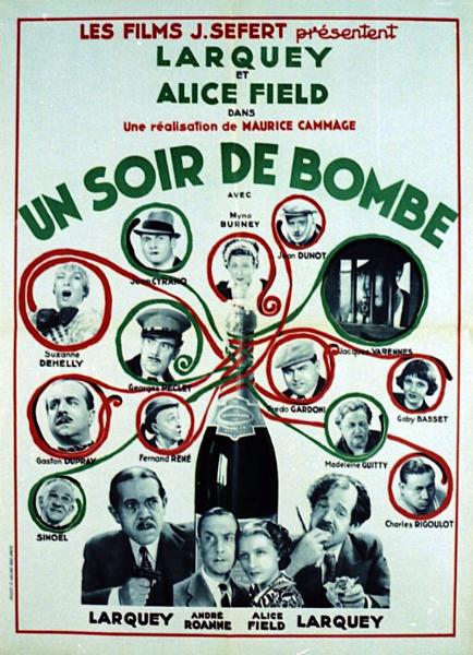 Affiche - UN SOIR DE BOMBE - 60x80cm