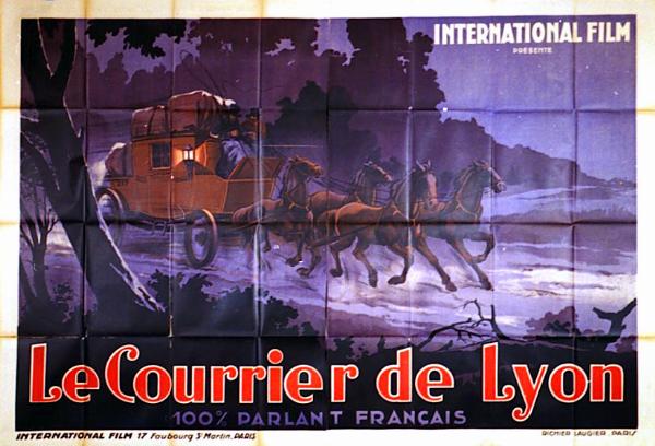 Affiche - COURRIER DE LYON (le) - 240x160cm