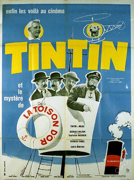 Affiche - TINTIN ET LE MYSTERE DE LA TOISON D'OR - 120x160cm