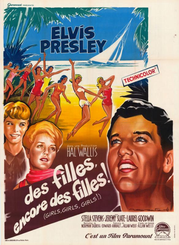 Repro 30x40cm - DES FILLES, ENCORE DES FILLES ! - Française