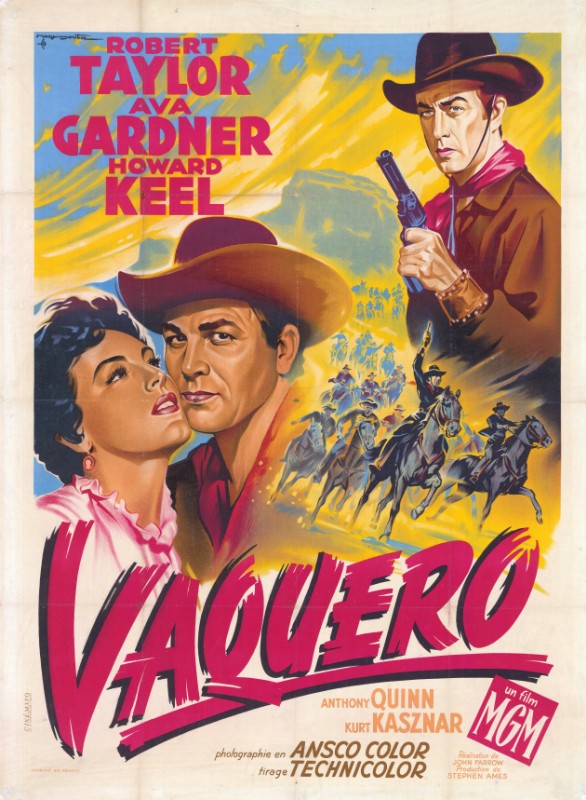 Repro 30x40cm - VAQUERO - Française