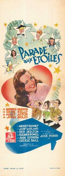 Affiche - PARADE AUX ETOILES - 20x60cm