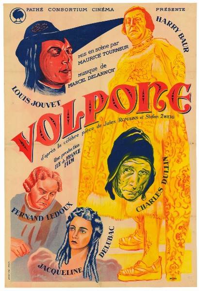 Repro 30x40cm - VOLPONE - Française