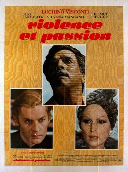 Affiche - VIOLENCE ET PASSION - Ressortie 120x160cm